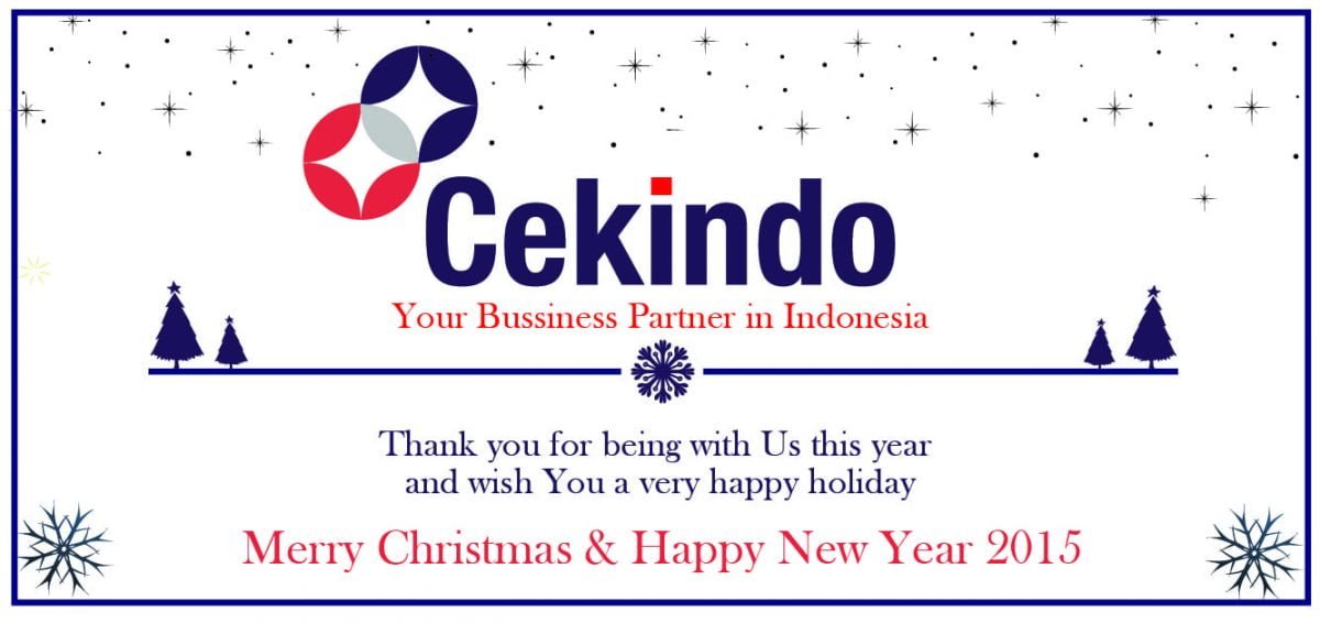 Cekindo Wishes You A Merry Christmas & A Happy New Year!