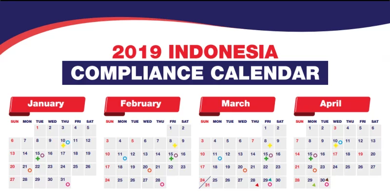 indonesia tax compliance calendara