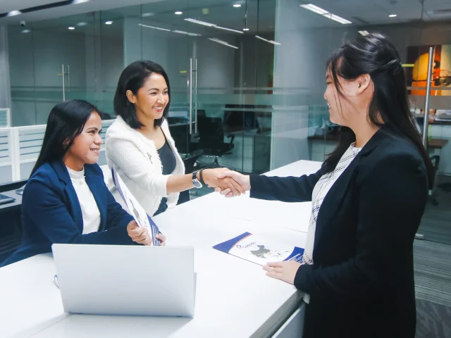 woman in office