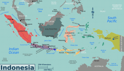 Indonesian Map