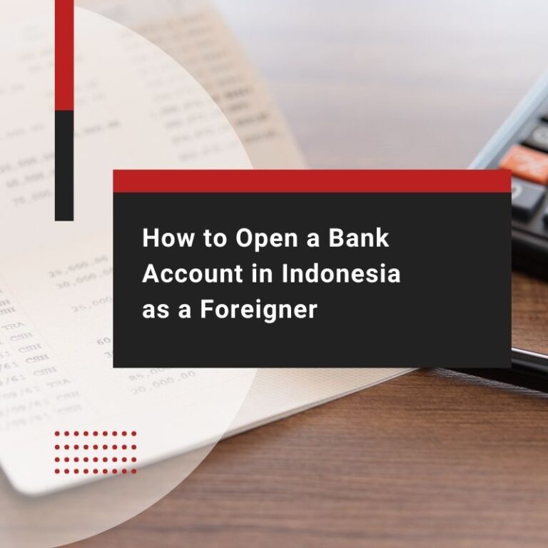 how to open a bank account in indonesia