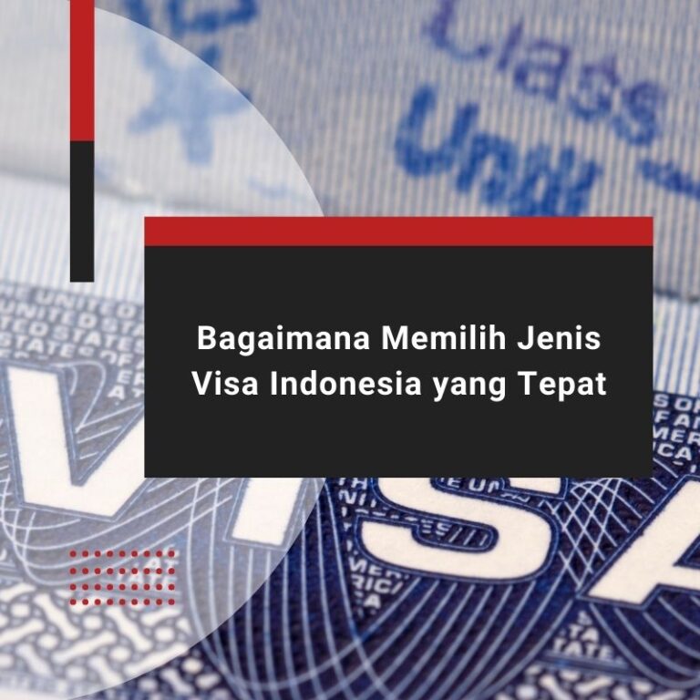 jenis visa indonesia