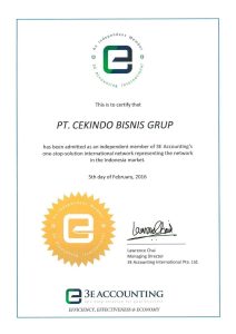 Cekindo - 3E Accounting