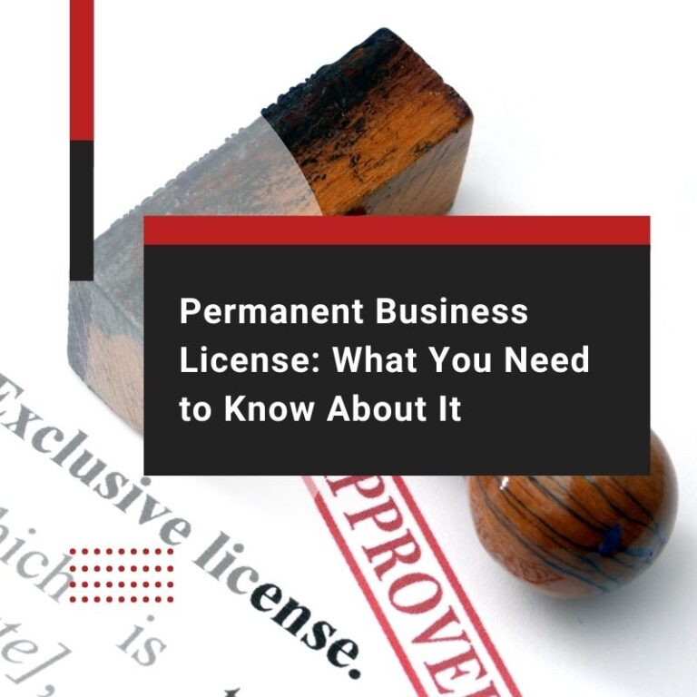Permanent Business License: What You Need to Know About It