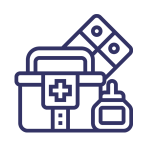 medical distribution license - icon medical distribution license - icon