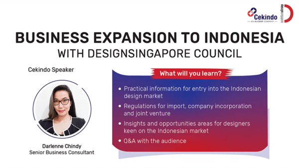 Cekindo Business Expansion To Indonesia With DesignSingapore Council