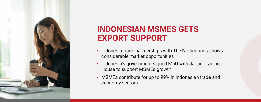 MSMEs Exports Are Expected to Push Indonesian Trade Forward