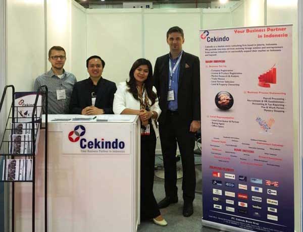 Cekindo di Vitafoods Asia 2018 sebagai Ahli Peraturan untuk Pasar Indonesia