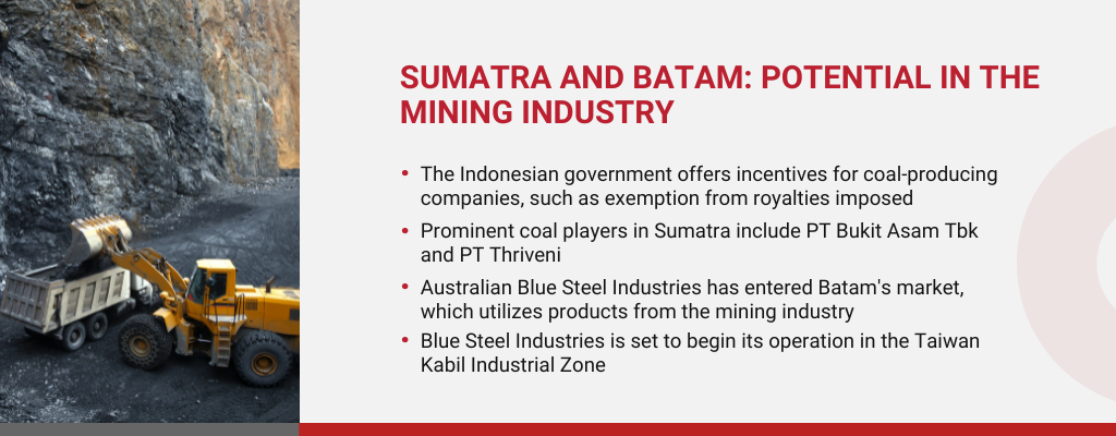 The Potential of Mining Industry in Sumatra