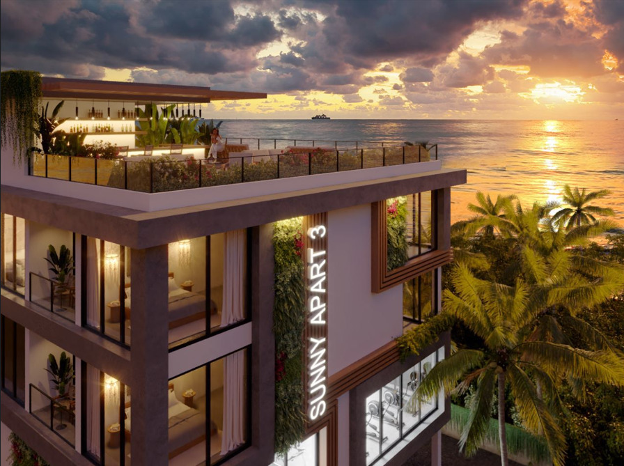 Coastal Comfort: 2-Bedroom Apartments in Batu Bolong, Nelayan Beach