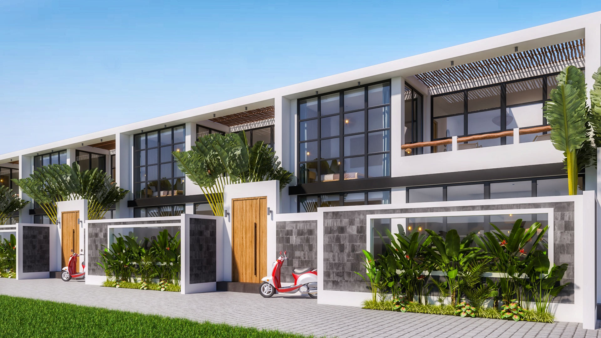 Pererenan Paradise: 2-Bedroom Leasehold with Sweeping Rice Field Views