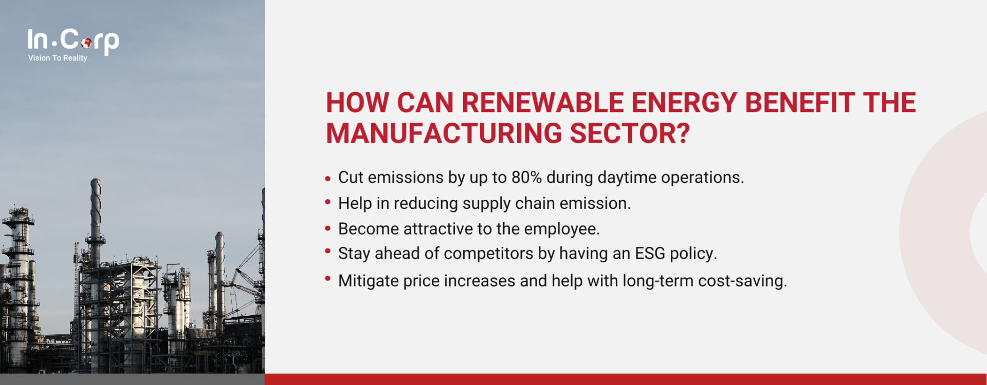 Is Renewable Energy Investment Benefit Manufacturing?