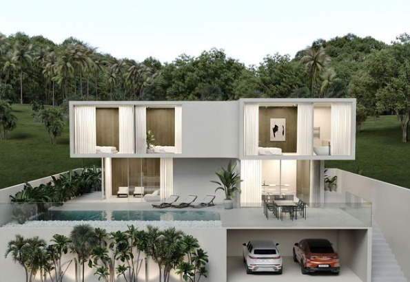 Melasti Luxury: 4 Bedrooms for 28 Years Leasehold in Villa Complex