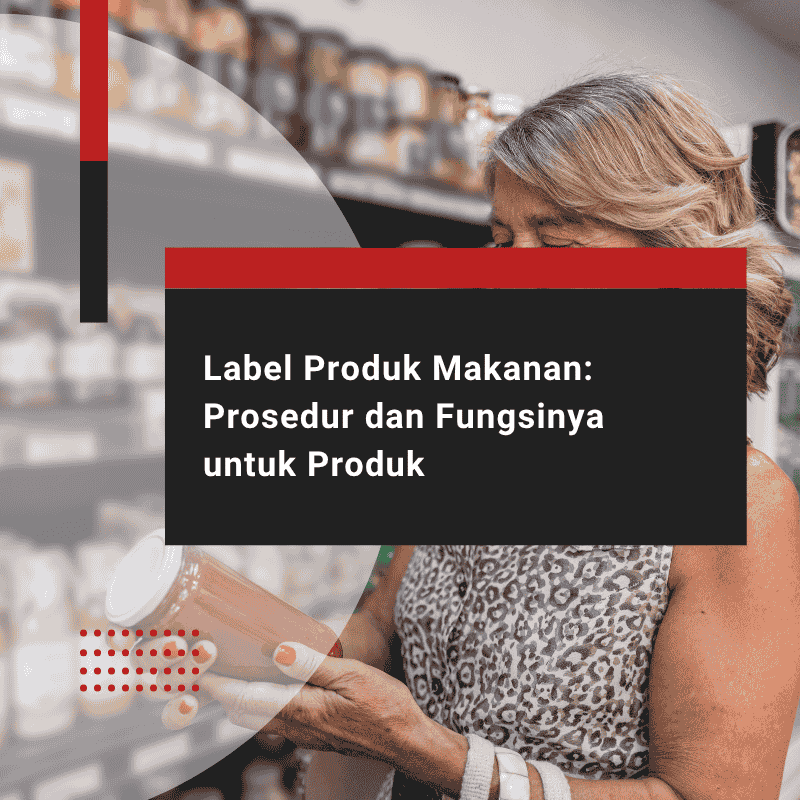 label produk makanan
