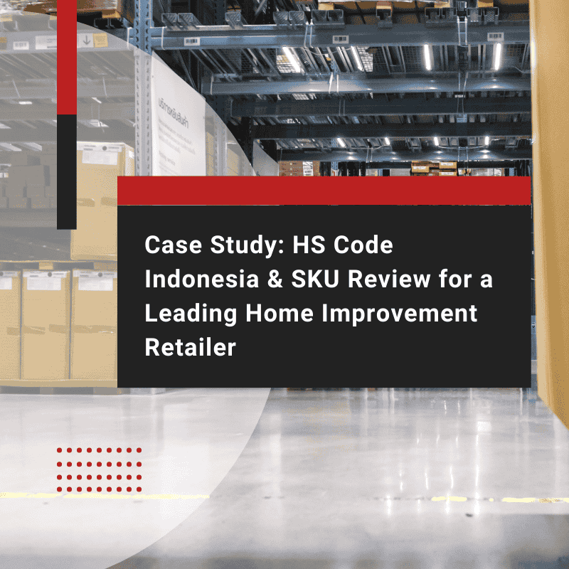 Case Study: HS Code Indonesia & SKU Review for Compliance